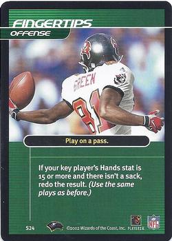 2002 NFL Showdown - Strategy #S24 Fingertips Front