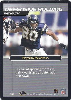 2002 NFL Showdown - Strategy #S36 Defensive Holding Front