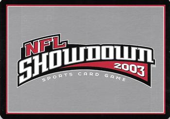 2002 NFL Showdown 1st & Goal #005 Travis Fisher Back