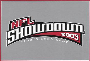 2002 NFL Showdown 1st & Goal #040 Dorsett Davis Back