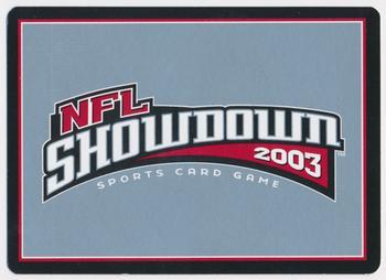 2002 NFL Showdown 1st & Goal #059 Reidel Anthony Back