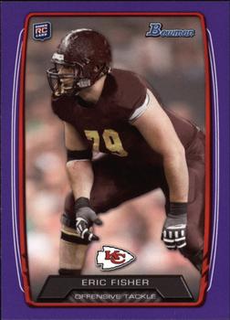 2013 Bowman - Purple #176 Eric Fisher Front