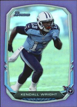 2013 Bowman - Rainbow Purple #69 Kendall Wright Front