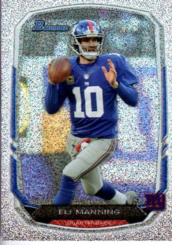 2013 Bowman - Silver Ice #10 Eli Manning Front