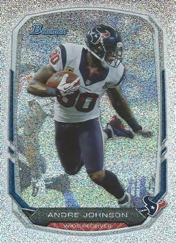 2013 Bowman - Silver Ice #15 Andre Johnson Front