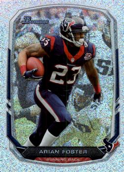 2013 Bowman - Silver Ice #70 Arian Foster Front