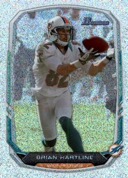 2013 Bowman - Silver Ice #109 Brian Hartline Front