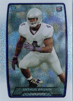 2013 Bowman - Silver Ice #136 Arthur Brown Front
