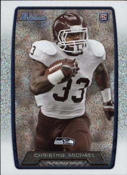 2013 Bowman - Silver Ice #138 Christine Michael Front