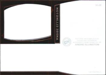 2013 Press Pass Showcase - Gold Red Ink #SC-AE Andre Ellington Back