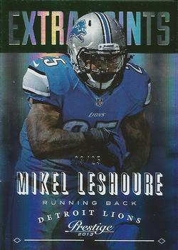 2013 Panini Prestige - Extra Points Green #67 Mikel Leshoure Front