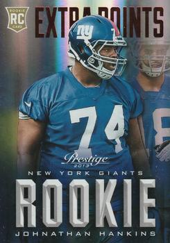 2013 Panini Prestige - Rookie  Extra Points Red #241 Johnathan Hankins Front