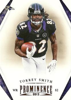 2013 Panini Prominence #9 Torrey Smith Front