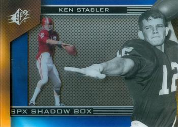 2013 SPx - SPX Shadow Box #SH-KS Ken Stabler Front
