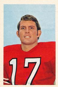 1972 NFLPA Wonderful World Stamps #1 Bob Berry Front