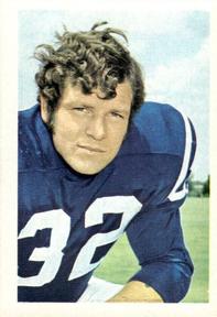 1972 NFLPA Wonderful World Stamps #18 Mike Curtis Front
