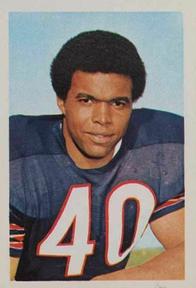 1972 NFLPA Wonderful World Stamps #55 Gale Sayers Front