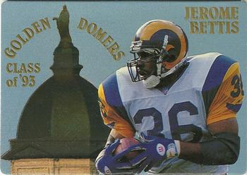 1994 Action Packed - Prototypes #RU944 Jerome Bettis Front