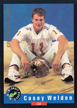 1992 Classic Draft Picks - Limited Prints #LP4 Casey Weldon Front