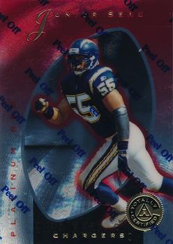 1997 Pinnacle Totally Certified - Platinum Red Promos #26 Junior Seau Front