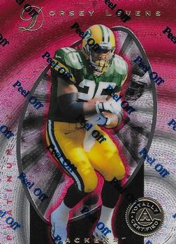 1997 Pinnacle Totally Certified - Platinum Red Promos #63 Dorsey Levens Front