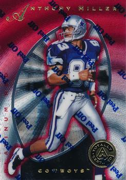 1997 Pinnacle Totally Certified - Platinum Red Promos #86 Anthony Miller Front