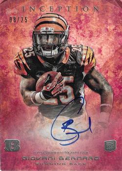 2013 Topps Inception - Red #116 Giovani Bernard Front