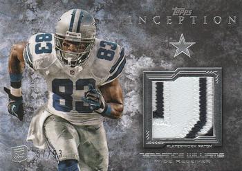 2013 Topps Inception - Rookie Patches #RP-TWI Terrance Williams Front