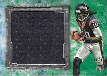2013 Topps Inception - Rookie Jumbo Relics Green #RJR-DH DeAndre Hopkins Front