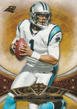 2013 Topps Triple Threads #59 Cam Newton Front