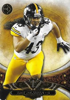 2013 Topps Triple Threads #76 Troy Polamalu Front