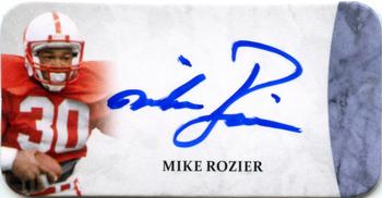 2012 Upper Deck Exquisite Collection - Choice Signatures #ESS-MR Mike Rozier Front