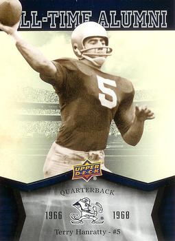2013 Upper Deck University of Notre Dame - All Time Alumni #ATA-TH Terry Hanratty Front