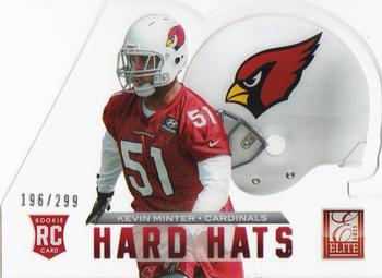 2013 Panini Elite - Rookie Hard Hats #55 Kevin Minter Front