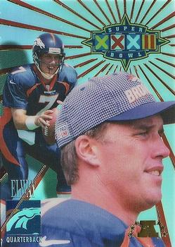 1998 Collector's Edge Super Bowl Card Show - Gold Foil #6 John Elway Front