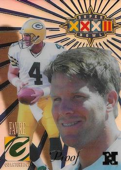 1998 Collector's Edge Super Bowl Card Show - Proofs 500 #8 Brett Favre Front