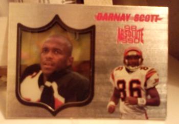 1998 Playoff Absolute SSD Hobby - Gold #125 Darnay Scott Front