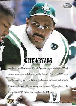 1998 Playoff Momentum Retail - Red #32 Keith Byars Back