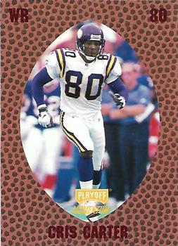 1998 Playoff Momentum Retail - Red #35 Cris Carter Front