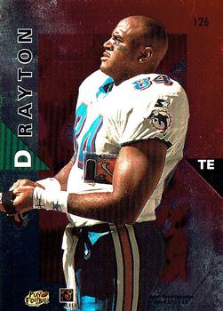 1998 Playoff Momentum SSD Hobby - Red #126 Troy Drayton Back