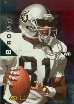 1998 Playoff Momentum SSD Hobby - Red #177 Tim Brown Back