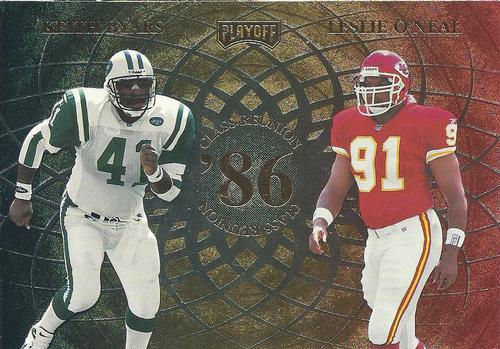 1998 Playoff Momentum SSD Hobby - Class Reunion 3x5 #NNO Keith Byars / Leslie O'Neal / Seth Joyner / Ray Brown Front
