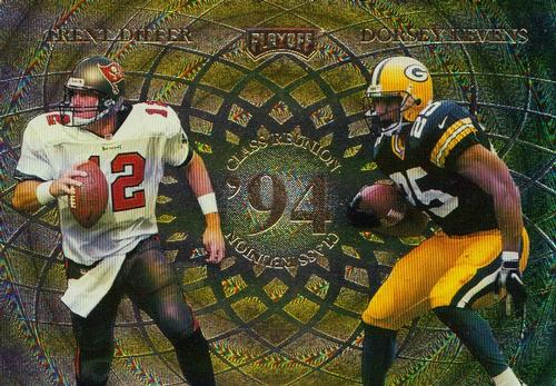 1998 Playoff Momentum SSD Hobby - Class Reunion 3x5 #NNO Trent Dilfer / Dorsey Levens / Marshall Faulk / Isaac Bruce Front