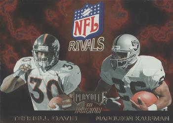 1998 Playoff Momentum SSD Hobby - NFL Rivals Gold #6 Terrell Davis / Napoleon Kaufman Front