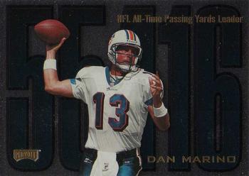 1998 Playoff Prestige Retail - Inside the Numbers #5 Dan Marino Front
