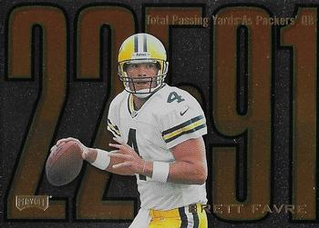 1998 Playoff Prestige Retail - Inside the Numbers #11 Brett Favre Front