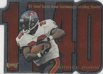 1998 Playoff Prestige SSD Hobby - Inside the Numbers Die Cut #6 Warrick Dunn Front