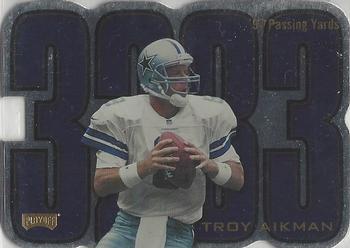 1998 Playoff Prestige SSD Hobby - Inside the Numbers Die Cut #10 Troy Aikman Front