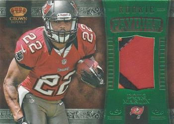 2012 Panini Crown Royale - Rookie Paydirt Materials Green Prime #12 Doug Martin Front