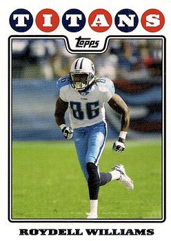 2008 Topps #156 Roydell Williams Front